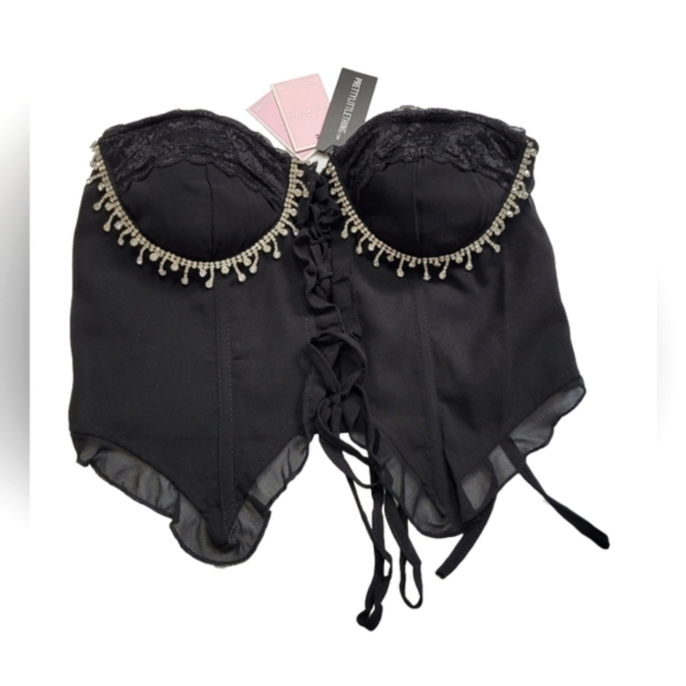 Black Lace Corset by Frederick's of Hollywood